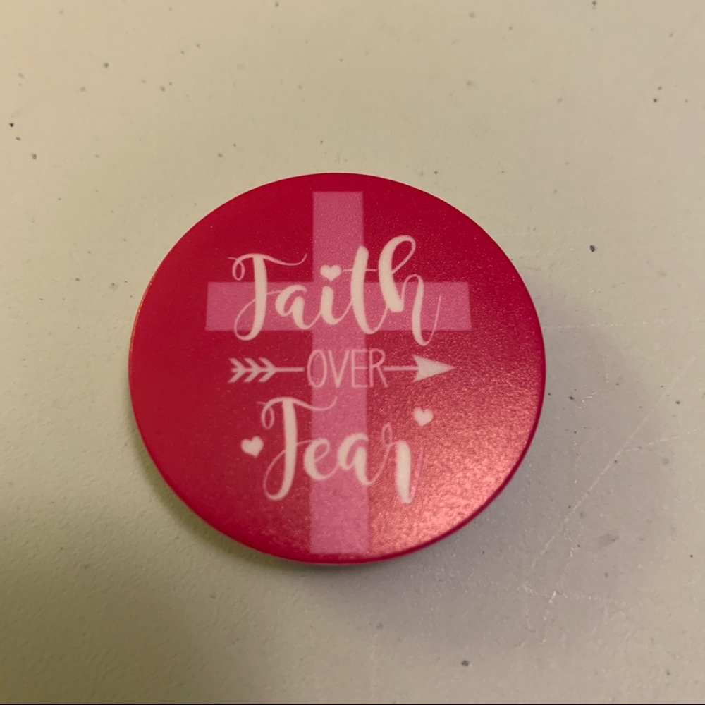 3/$15 Pop Socket - Faith Over Fear